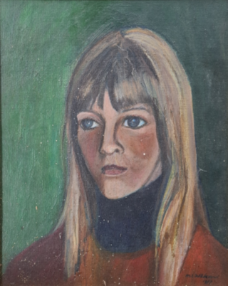 Schilderij, Maya Wildevuur, 1977